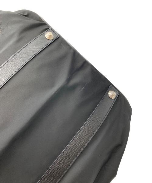 PRADA（プラダ）PRADA (プラダ) ナイロンボストンバッグ　ダッフルバッグ　ユニセックス ブラック サイズ:実寸型番の古着・服飾アイテム