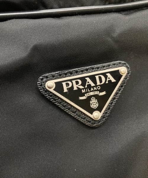 PRADA（プラダ）PRADA (プラダ) ナイロンボストンバッグ　ダッフルバッグ　ユニセックス ブラック サイズ:実寸型番の古着・服飾アイテム