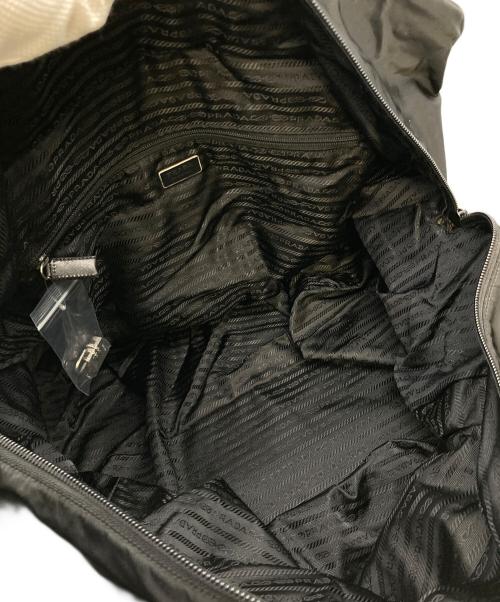 PRADA（プラダ）PRADA (プラダ) ナイロンボストンバッグ　ダッフルバッグ　ユニセックス ブラック サイズ:実寸型番の古着・服飾アイテム