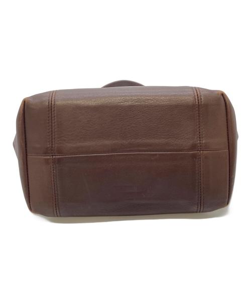 COACH（コーチ）COACH (コーチ) ハンドバッグ　レザーバッグ　USA製 ブラウン サイズ:実寸参照の古着・服飾アイテム