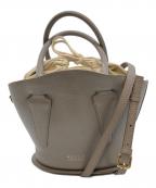 NOVIAノビア）の古着「ショルダーバッグ　ハンドバッグ　2WAYバッグ　」｜グレー