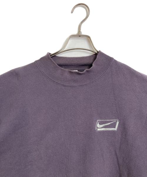 NIKE（ナイキ）NIKE (ナイキ) 【古着】モックネックスウェット　銀タグ　USA製 パープル サイズ:Lの古着・服飾アイテム