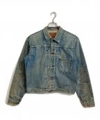 LEVI'Sリーバイス）の古着「【古着】90's 71506XX デニムジャケット　90年代　93年製 日本製 1st復刻 BIGE 大戦モデル」｜ブルー