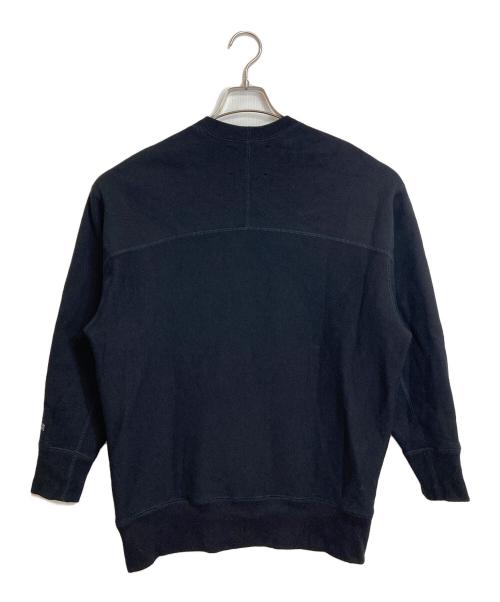marmors（マルモア）marmors (マルモア) ルーズフィットスウェット 日本製 ブラック サイズ:36の古着・服飾アイテム