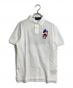 POLO RALPH LAURENポロ・ラルフローレン）の古着「クラシックフィット エンブロイダリー メッシュポロシャツ　24SS」｜ホワイト