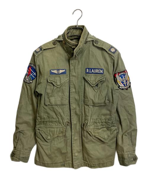 POLO RALPH LAUREN（ポロ・ラルフローレン）POLO RALPH LAUREN (ポロ・ラルフローレン) Ｍ65 フィールドジャケット グリーン サイズ:XSの古着・服飾アイテム