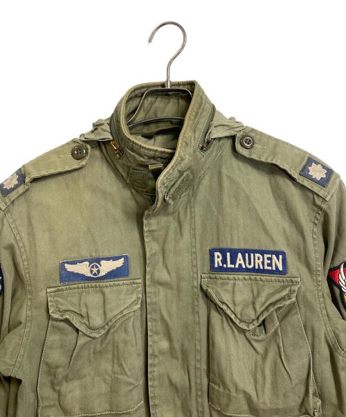POLO RALPH LAUREN（ポロ・ラルフローレン）POLO RALPH LAUREN (ポロ・ラルフローレン) Ｍ65 フィールドジャケット グリーン サイズ:XSの古着・服飾アイテム