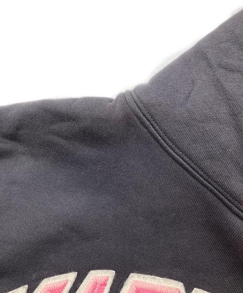 madhappy（マッドハッピー）MADHAPPY (マッドハッピー) Campus Fleece Hoodie  キャンパスフリースフーディ　パーカー　USA製　オーバーサイズ グレー サイズ:Sの古着・服飾アイテム