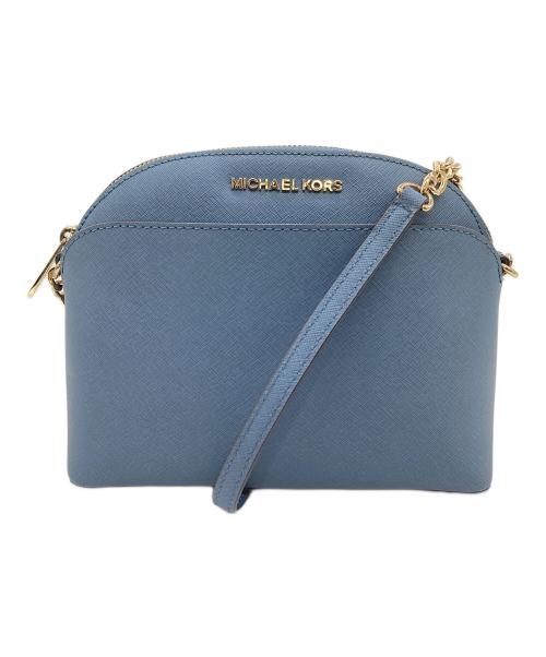 MICHAEL KORS（マイケル・コース）MICHAEL KORS (マイケルコース) ショルダーバッグ　チェーンバッグ ブルー サイズ:実寸参照の古着・服飾アイテム