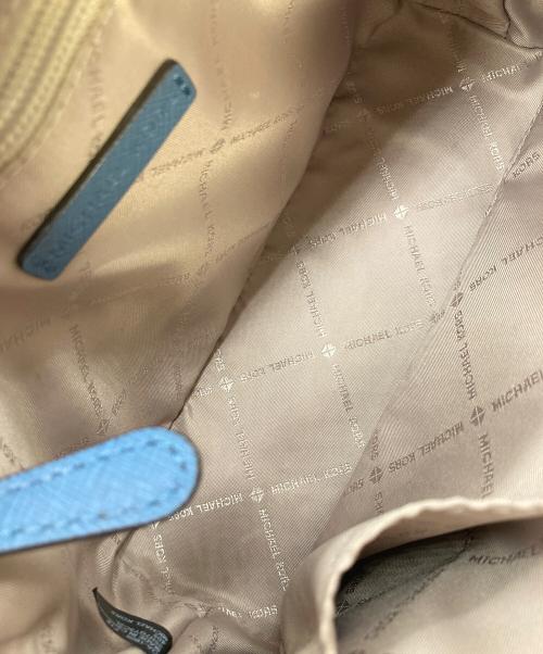 MICHAEL KORS（マイケル・コース）MICHAEL KORS (マイケルコース) ショルダーバッグ　チェーンバッグ ブルー サイズ:実寸参照の古着・服飾アイテム