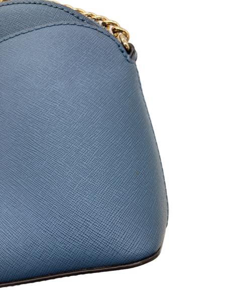 MICHAEL KORS（マイケル・コース）MICHAEL KORS (マイケルコース) ショルダーバッグ　チェーンバッグ ブルー サイズ:実寸参照の古着・服飾アイテム