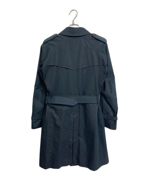 GRENFELL（グレンフェル）GRENFELL (グレンフェル) ライナー付トレンチコート　ロングコート　アウター　イギリス製 ブラック サイズ:34の古着・服飾アイテム