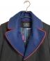 Paul Smith (ポールスミス) チェスターコート　ロングコート　デザインコート　ウールコート　カシミヤ混　アウター　 ブラック サイズ:44L：9000円