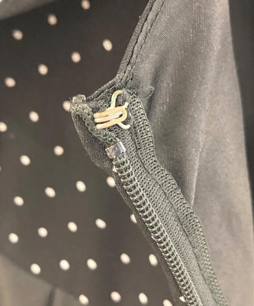 MERCURY DUO（マーキュリーデュオ）MERCURY DUO (マーキュリーデュオ) 3WAYラッフルドッキングワンピース　ロングワンピース　マーメイド　ドット ブラック サイズ:Mの古着・服飾アイテム