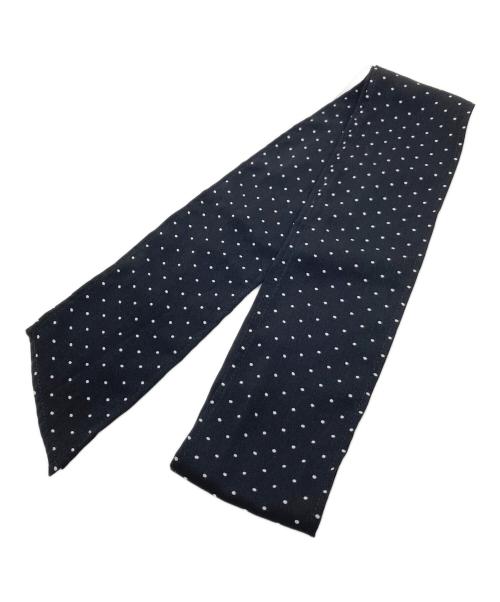 MERCURY DUO（マーキュリーデュオ）MERCURY DUO (マーキュリーデュオ) 3WAYラッフルドッキングワンピース　ロングワンピース　マーメイド　ドット ブラック サイズ:Mの古着・服飾アイテム