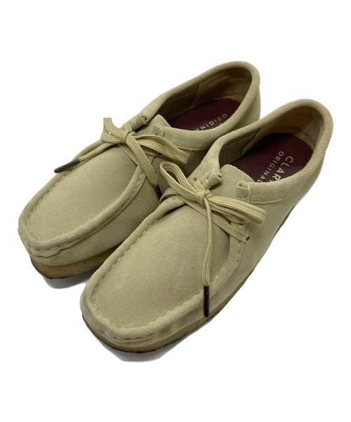CLARKS（クラークス）CLARKS (クラークス) チャッカブーツ　スウェードブーツ　スウェードシューズ　スエード ベージュ サイズ:UK 4 1/2の古着・服飾アイテム