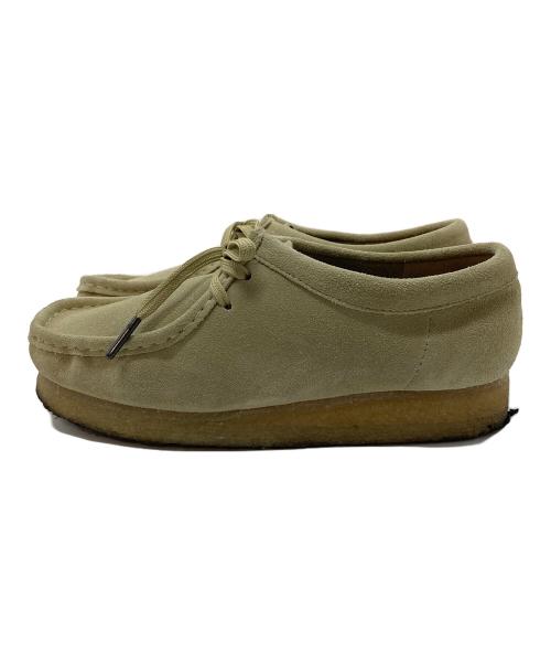 CLARKS（クラークス）CLARKS (クラークス) チャッカブーツ　スウェードブーツ　スウェードシューズ　スエード ベージュ サイズ:UK 4 1/2の古着・服飾アイテム