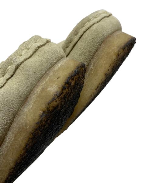 CLARKS（クラークス）CLARKS (クラークス) チャッカブーツ　スウェードブーツ　スウェードシューズ　スエード ベージュ サイズ:UK 4 1/2の古着・服飾アイテム