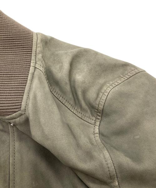 ALL SAINTS（オールセインツ）ALL SAINTS (オールセインツ) ラムレザージャケット　シープレザー　羊革　アウター　インド製 ブラウン サイズ:Mの古着・服飾アイテム