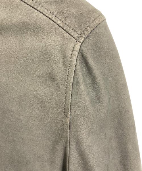 ALL SAINTS（オールセインツ）ALL SAINTS (オールセインツ) ラムレザージャケット　シープレザー　羊革　アウター　インド製 ブラウン サイズ:Mの古着・服飾アイテム