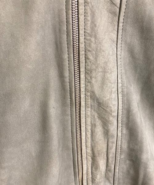 ALL SAINTS（オールセインツ）ALL SAINTS (オールセインツ) ラムレザージャケット　シープレザー　羊革　アウター　インド製 ブラウン サイズ:Mの古着・服飾アイテム