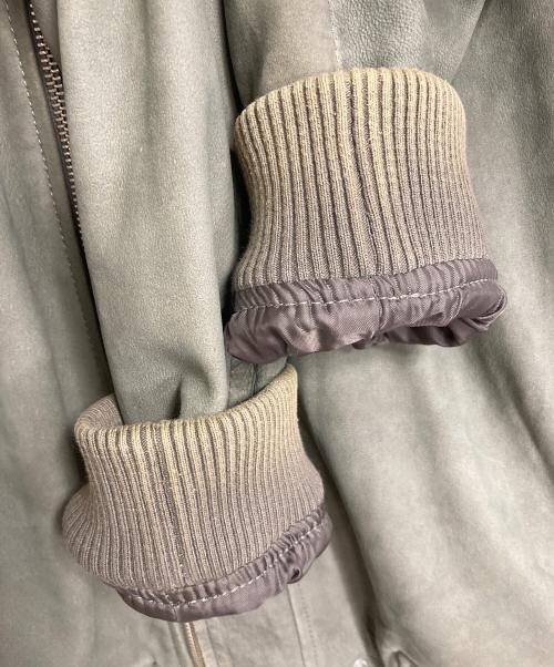 ALL SAINTS（オールセインツ）ALL SAINTS (オールセインツ) ラムレザージャケット　シープレザー　羊革　アウター　インド製 ブラウン サイズ:Mの古着・服飾アイテム