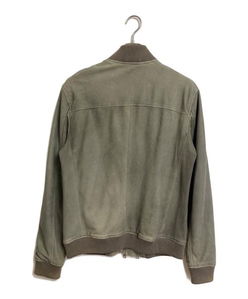 ALL SAINTS（オールセインツ）ALL SAINTS (オールセインツ) ラムレザージャケット　シープレザー　羊革　アウター　インド製 ブラウン サイズ:Mの古着・服飾アイテム