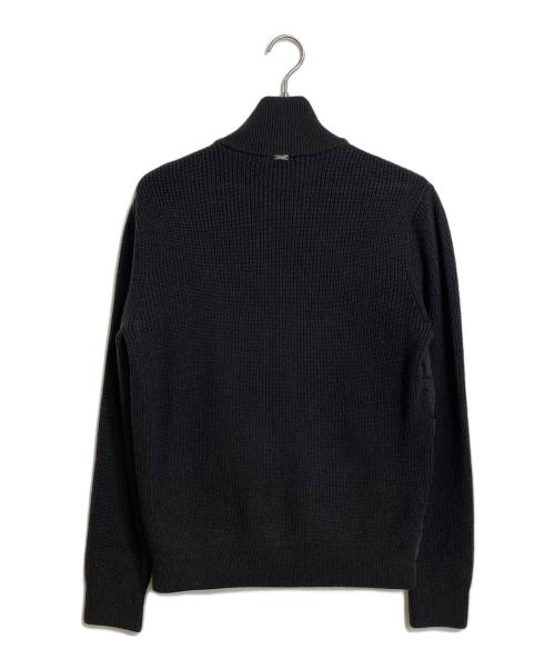 HERNO（ヘルノ）HERNO (ヘルノ) ニット切替ダウンジャケット 23AW ARDESIA & FINGAL BOMBER ブラウン サイズ:46の古着・服飾アイテム