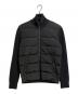 HERNO（ヘルノ）の古着「ニット切替ダウンジャケット 23AW ARDESIA & FINGAL BOMBER」｜ブラウン