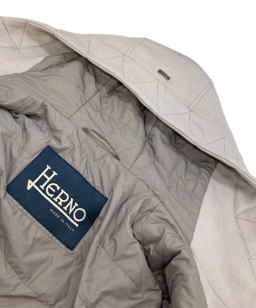 HERNO（ヘルノ）HERNO (ヘルノ) フーデッドコート　 グレー サイズ:44の古着・服飾アイテム
