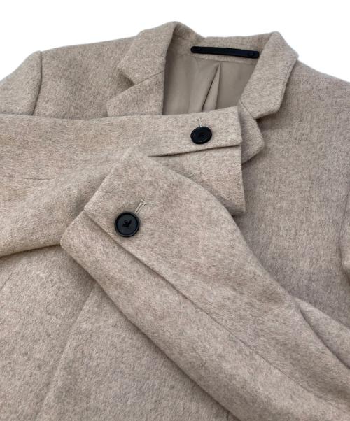 ALL SAINTS（オールセインツ）ALL SAINTS (オールセインツ) (M)MANOR WOOL COAT チェスターコート　ウールコート　ロングコート Oatmeal Marl サイズ:34の古着・服飾アイテム