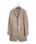 ALL SAINTS（オールセインツ）の古着「(M)MANOR WOOL COAT チェスターコート　ウールコート　ロングコート」｜Oatmeal Marl