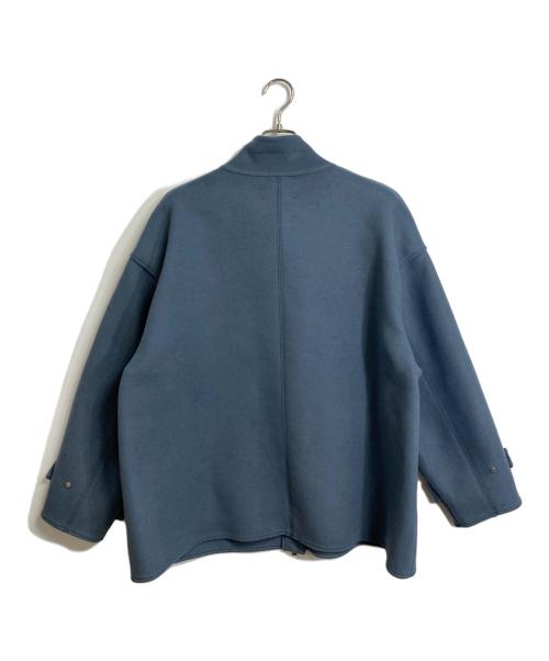 PUBLIC TOKYO（パブリックトウキョウ）PUBLIC TOKYO (パブリックトウキョウ) S140リバーメルトンジップブルゾン ネイビー サイズ:01の古着・服飾アイテム