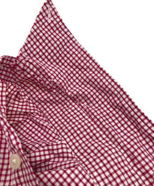 POLO RALPH LAUREN（ポロ・ラルフローレン）POLO RALPH LAUREN (ポロ・ラルフローレン) ボタンダウンシャツ　コットンシャツ　チェック ピンク×ホワイト サイズ:XLの古着・服飾アイテム