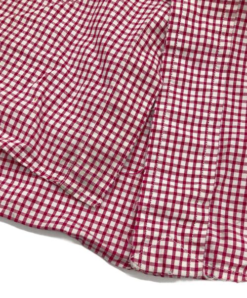 POLO RALPH LAUREN（ポロ・ラルフローレン）POLO RALPH LAUREN (ポロ・ラルフローレン) ボタンダウンシャツ　コットンシャツ　チェック ピンク×ホワイト サイズ:XLの古着・服飾アイテム