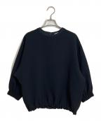 UNITED ARROWSユナイテッドアローズ）の古着「COMFY シャーリングゴム プルオーバー」｜ブラック