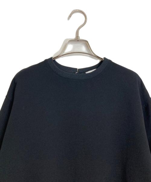 UNITED ARROWS（ユナイテッドアローズ）UNITED ARROWS (ユナイテッドアローズ) COMFY シャーリングゴム プルオーバー ブラック サイズ:36の古着・服飾アイテム