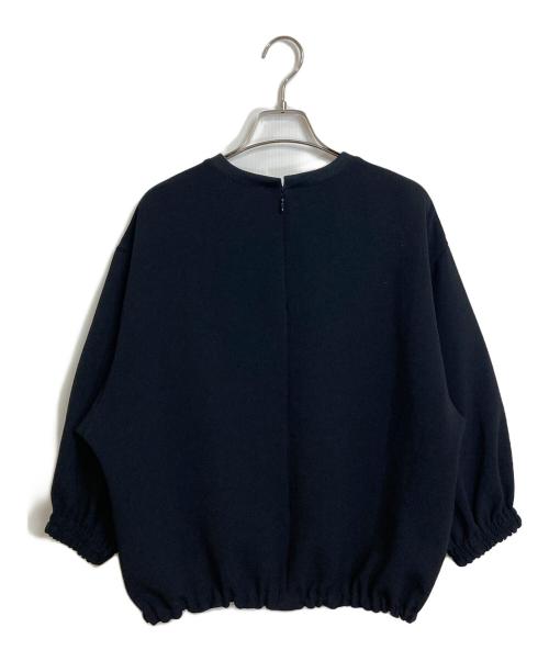 UNITED ARROWS（ユナイテッドアローズ）UNITED ARROWS (ユナイテッドアローズ) COMFY シャーリングゴム プルオーバー ブラック サイズ:36の古着・服飾アイテム