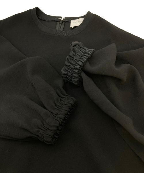 UNITED ARROWS（ユナイテッドアローズ）UNITED ARROWS (ユナイテッドアローズ) COMFY シャーリングゴム プルオーバー ブラック サイズ:36の古着・服飾アイテム