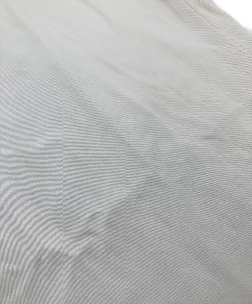 6(ROKU) BEAUTY&YOUTH（ロク ビューティーアンドユース）6(ROKU) BEAUTY&YOUTH (ロク ビューティーアンドユース) レーヨン コットン ベルト パンツ アイボリー サイズ:Mの古着・服飾アイテム