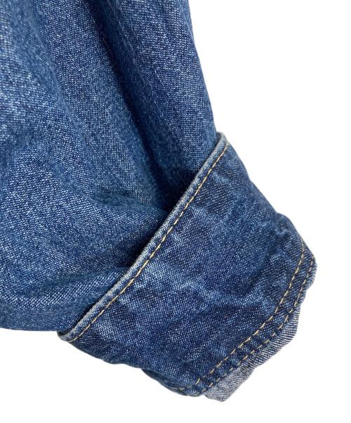Spick and Span（スピックアンドスパン）Spick and Span (スピックアンドスパン) ショートデニムシャツ　長袖シャツ インディゴ サイズ:実寸参照の古着・服飾アイテム
