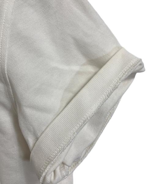 BURBERRY LONDON（バーバリーロンドン）BURBERRY LONDON (バーバリーロンドン) ノバチェック切替ポロシャツ　半袖ポロシャツ　半袖シャツ　日本製 ホワイト サイズ:LLの古着・服飾アイテム