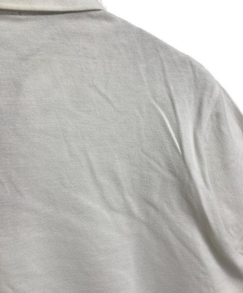 BURBERRY LONDON（バーバリーロンドン）BURBERRY LONDON (バーバリーロンドン) ノバチェック切替ポロシャツ　半袖ポロシャツ　半袖シャツ　日本製 ホワイト サイズ:LLの古着・服飾アイテム