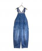 niko andニコアンド）の古着「ペインターオーバ-オール デニムオールインワン PAINTER OVERALLS  25SS」｜インディゴ