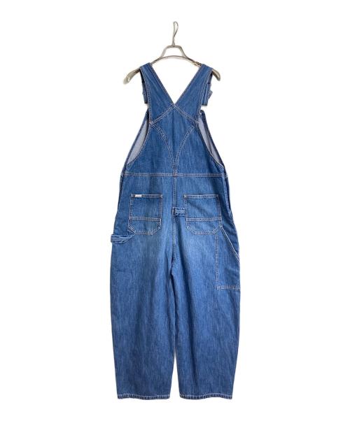 niko and（ニコアンド）niko and (ニコアンド) ペインターオーバ-オール デニムオールインワン PAINTER OVERALLS  25SS インディゴ サイズ:FREEの古着・服飾アイテム