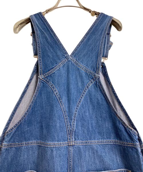 niko and（ニコアンド）niko and (ニコアンド) ペインターオーバ-オール デニムオールインワン PAINTER OVERALLS  25SS インディゴ サイズ:FREEの古着・服飾アイテム