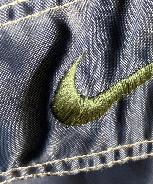NIKE（ナイキ）NIKE (ナイキ) 【古着】90’Sアノラックパーカー ハーフジップ　90年代　銀タグ ネイビー×グリーン サイズ:Mの古着・服飾アイテム