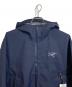 ARC'TERYX (アークテリクス) BETA JACKET ベータ ジャケット ナイロンジャケット マウンテンパーカー　GORE-TEX ネイビー ブラックサファイア Black Sapphire サイズ:L 未使用品：50000円