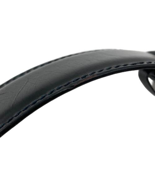 GUCCI（グッチ）GUCCI (グッチ) Gロゴレザーベルト　イタリア製 ブラック サイズ:実寸参照の古着・服飾アイテム