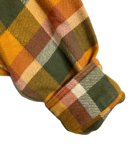 Patagonia（パタゴニア）Patagonia (パタゴニア) ロングスリーブ・フィヨルド・フランネル・シャツ　長袖シャツ　チェックシャツ　スポーツ　アウトドア ブラウン サイズ:XSの古着・服飾アイテム